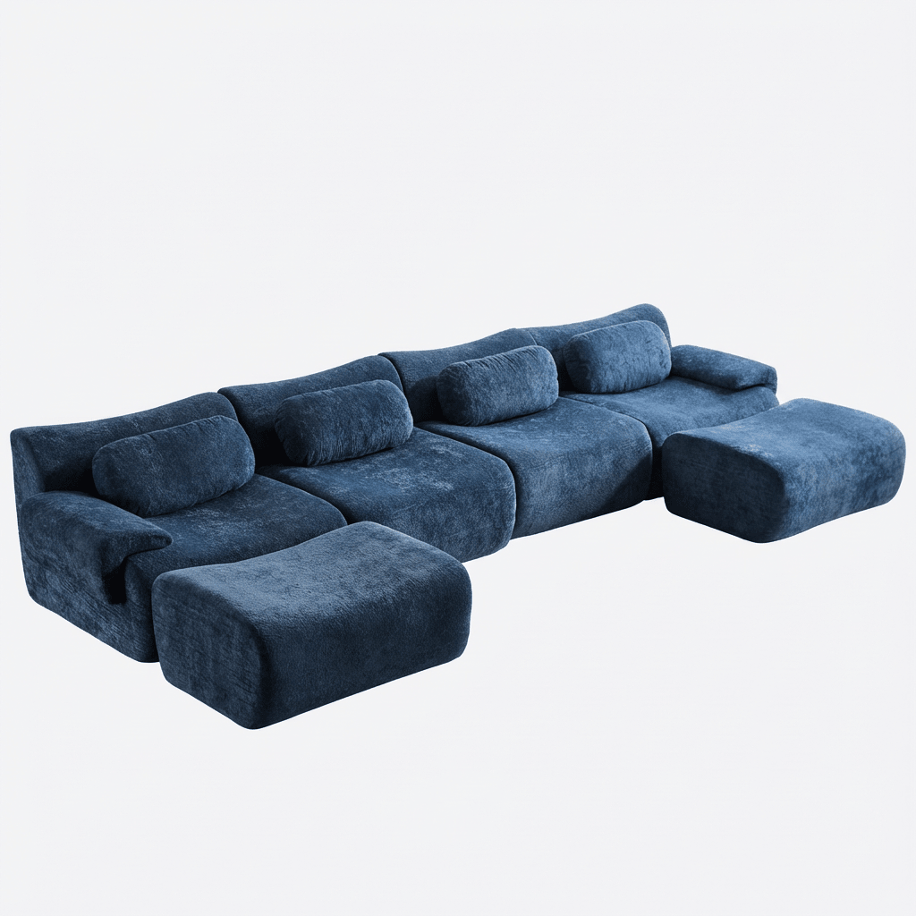 Boneless Modular Cloud Couch – Ultra-Comfort Lounge Sofa - JOJOYO Home