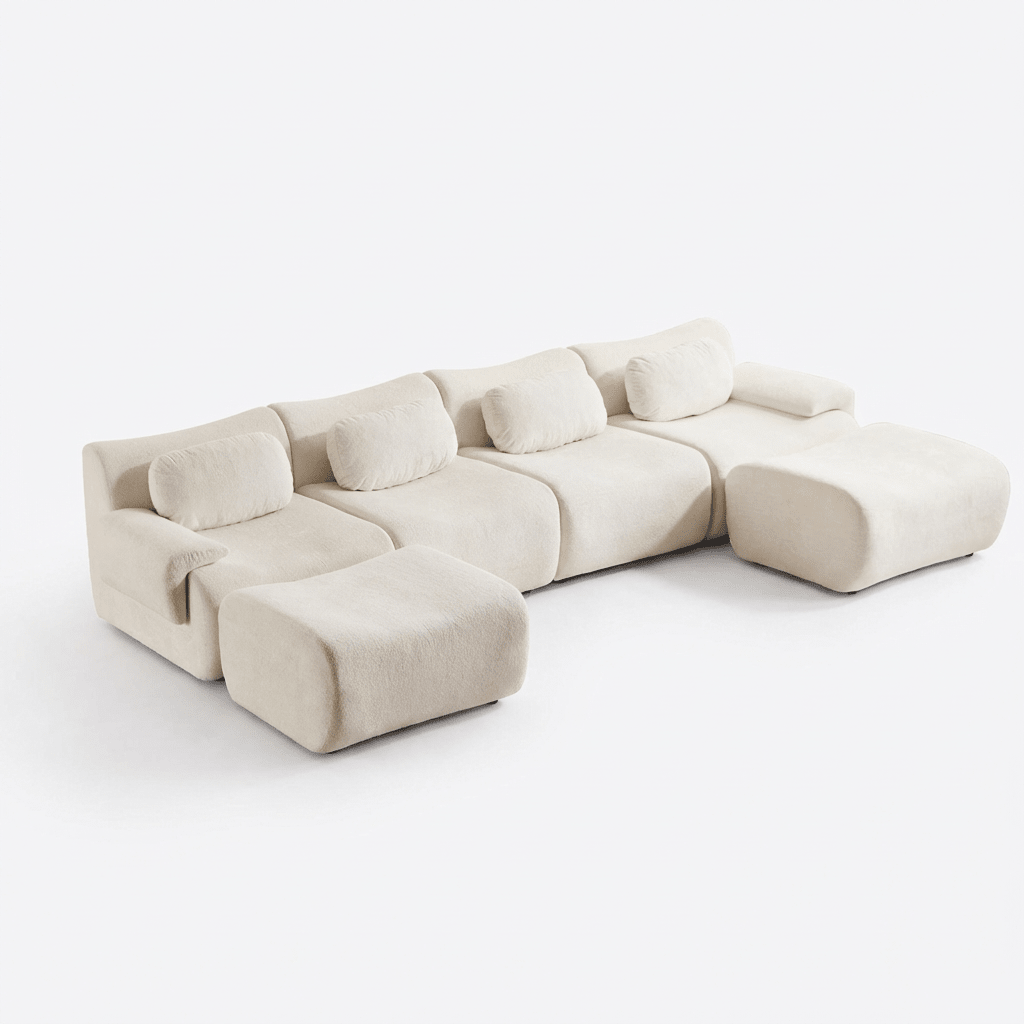 Boneless Modular Cloud Couch – Ultra-Comfort Lounge Sofa - JOJOYO Home