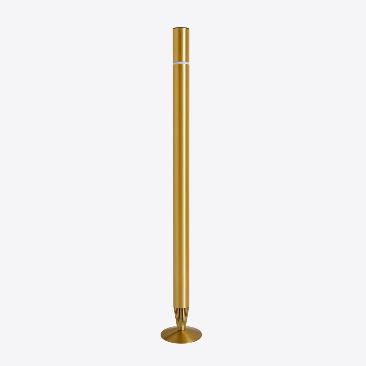 Brushed Brass Motorised Lifting Smart Floor Lamp – BT Speaker – Lower Ambient Light - JOJOYO Home