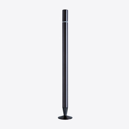 Brushed Gun Black Motorised Lifting Smart Floor Lamp – BT Speaker – Lower Ambient Light - JOJOYO Home