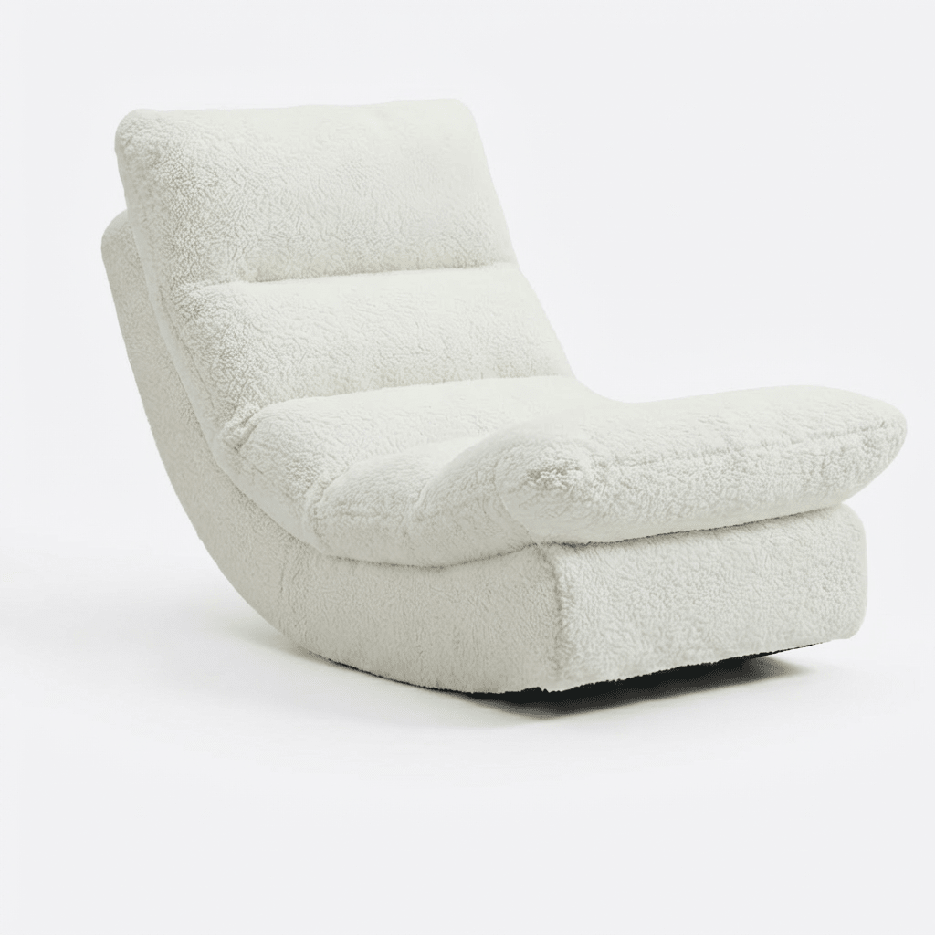 Ergonomic Leisure Yoga Rocking Chair – Soft & Cozy Lounger - JOJOYO Home